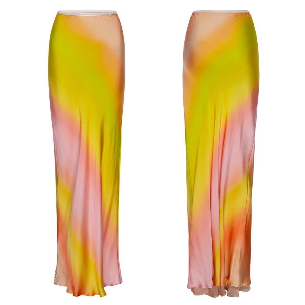 NWT Le Superbe De La Sol Ombre Sunset Skirt